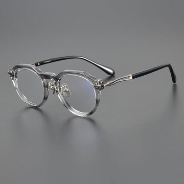 Dune Vintage Acetate Glasses Frame Round Frames Southood Grey gun